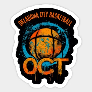 Oklahoma City Thunder Sticker